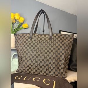 Gucci GG canvas Tote